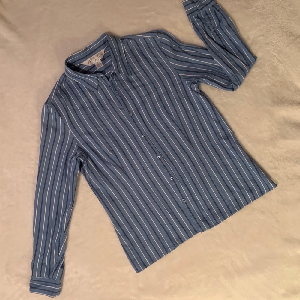 CASUAL CORNER “ANNEX” women’s petite casual shirt